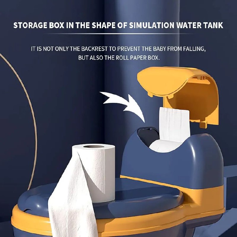 Children's Potty Training Toilet Perfect for Toddlers كرسي تدريب الأطفال على استخدام الحمام