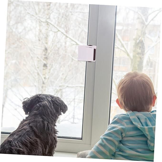 Verrou de sécurité pour portes et fenêtres MOBILE DOOR AND WINDOW LOCK قفل أمان للنوافذ والأبواب المنزلقة جهاز أمان للأطفال والرضع والأطفال الصغار