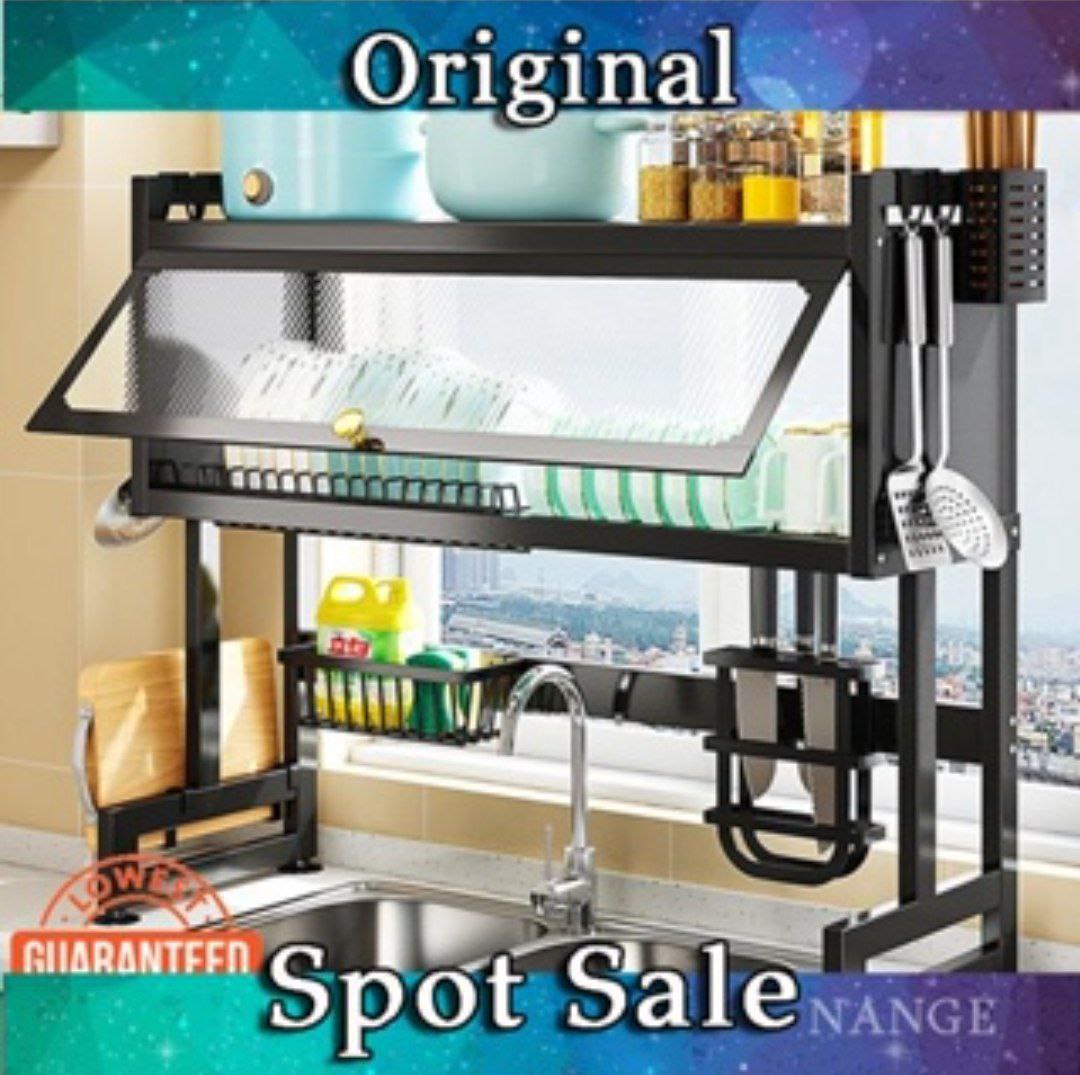 Egouttoir à vaisselle multifonctionnel  مصفاة أطباق متعددة الوظائف فوق الحوض