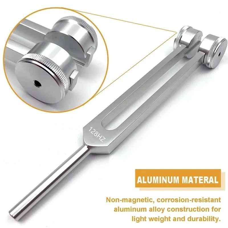 شوكة رنانة طبية 128 هرتز Diapason médical 128 Hz