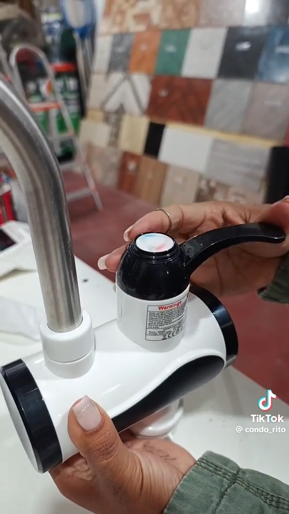 صنبور كهربائي لتسخين الماء فوراً Electric faucet
