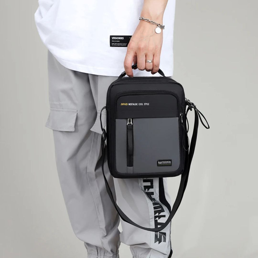 Sac à Bandoulière en Toile pour Homme حقيبة الكتف