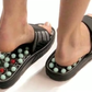 خف تدليك القدمين بالضغط الإبري Chaussons de massage par acupression et réflexologie plantaire pour hommes et femmes