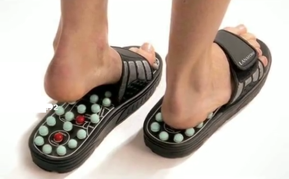 خف تدليك القدمين بالضغط الإبري Chaussons de massage par acupression et réflexologie plantaire pour hommes et femmes