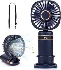 Mini ventilateur portable rechargeable affichage LED مروحة صغيرة محمولة قابلة لإعادة الشحن مزودة بشاشة LED لعرض مستوى البطارية