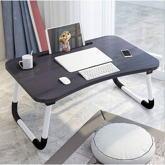 Table de lit pliant bureau d'ordinateur multifonctionnel Pratique pour manger,PC