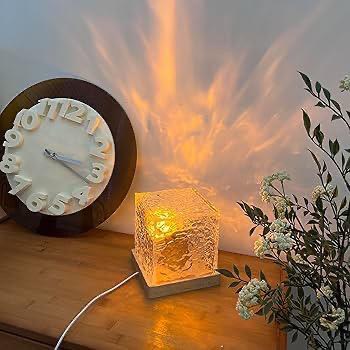 USB Dynamic water pattern light مصباح إضاءة بنمط مائي