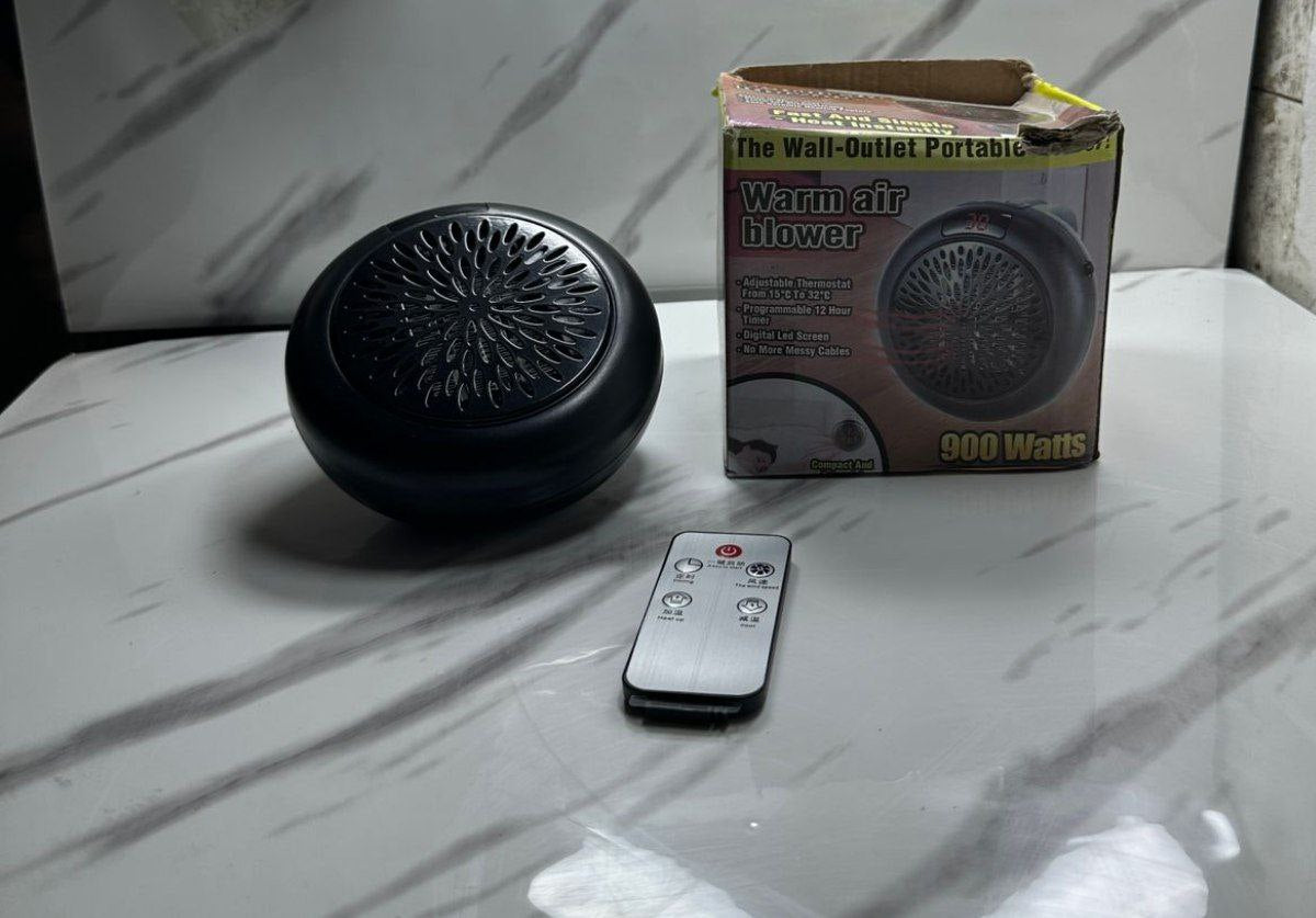 Chauffage Portable Électrique 900W سخان كهربائي محمول