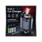 شاحن سيارة مع كابلات قابلة للسحب ناشر الزيوت الأساسية وإضاءة النجوم Chargeur de Voiture 45W 5-en-1 avec Câbles Rétractables, PD 30W, Diffuseur d’Huiles Essentielles et Lumière Starlight