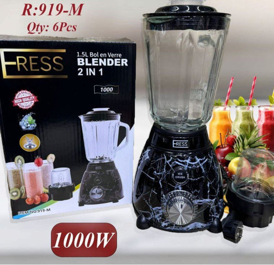 Blender 1.5L 2in1 1000W Mixeur