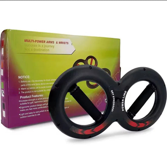 Multi-Power Arms and writs جهاز تمرين الذراع متعدد الوظائف من جيسبان، 8 أشكال، جهاز تمرين منزلي، جهاز تقوية الساعد، جهاز تدريب قوة اليد والمعصم