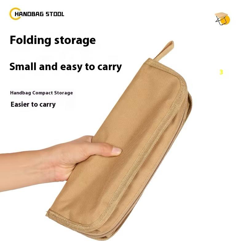 Chaise de pêche pliante portable pour jardin, camping, pique-nique, plage