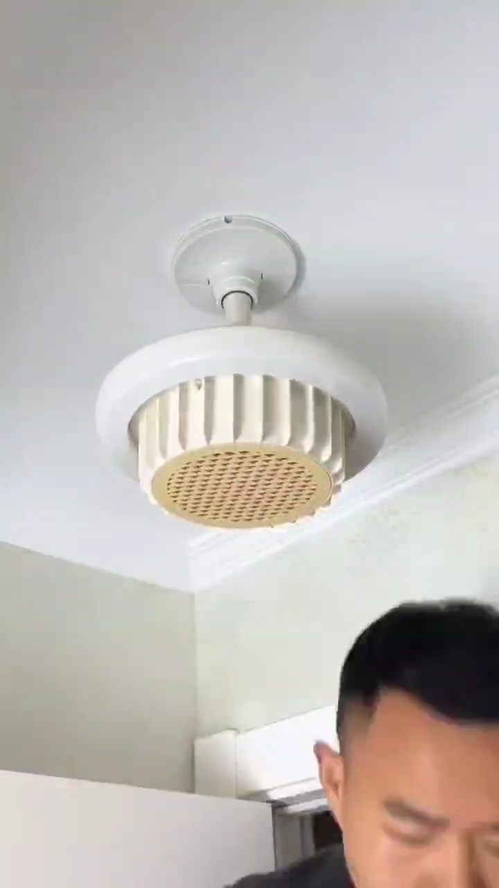 Chauffage électrique spiralé avec ventilateur et lumière سخان كهربائي حلزوني بمروحة إضاءة 85V -265V فولت، سخان سقف للحمام للاستخدام الداخلي