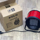 KGLG Heater سخان كهربائي محمول KQ-3000 بقوة 2200 واط، سخان صناعي للمساحات الصغيرة، زاوية قابلة للتعديل حتى 90 درجة