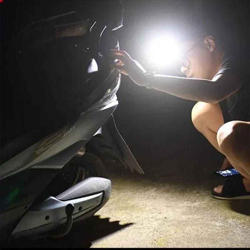 مصباح أمامي قابل لإعادة الشحن عبر USB مع مستشعر حركة KY-689-1 Lampe Frontale Rechargeable Par USB Avec Capteur de Mouvement