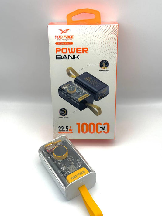 YOO FACE Power bank 10000mAh 2.5W