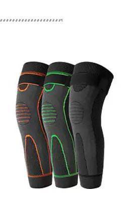 دعامة الركبة الضاغطة Knee Genouillère de sport élastique avec sangle