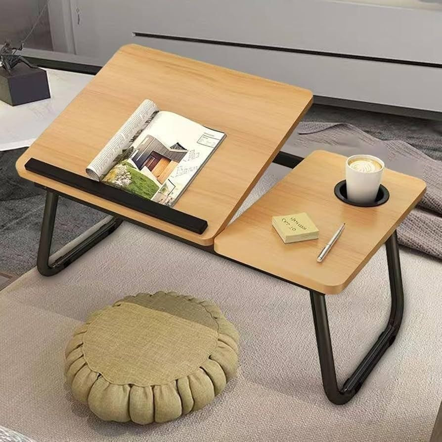 طاولة كمبيوتر محمولة قابلة للتعديل Bureau Portable Réglable pour Laptop Table Pliable