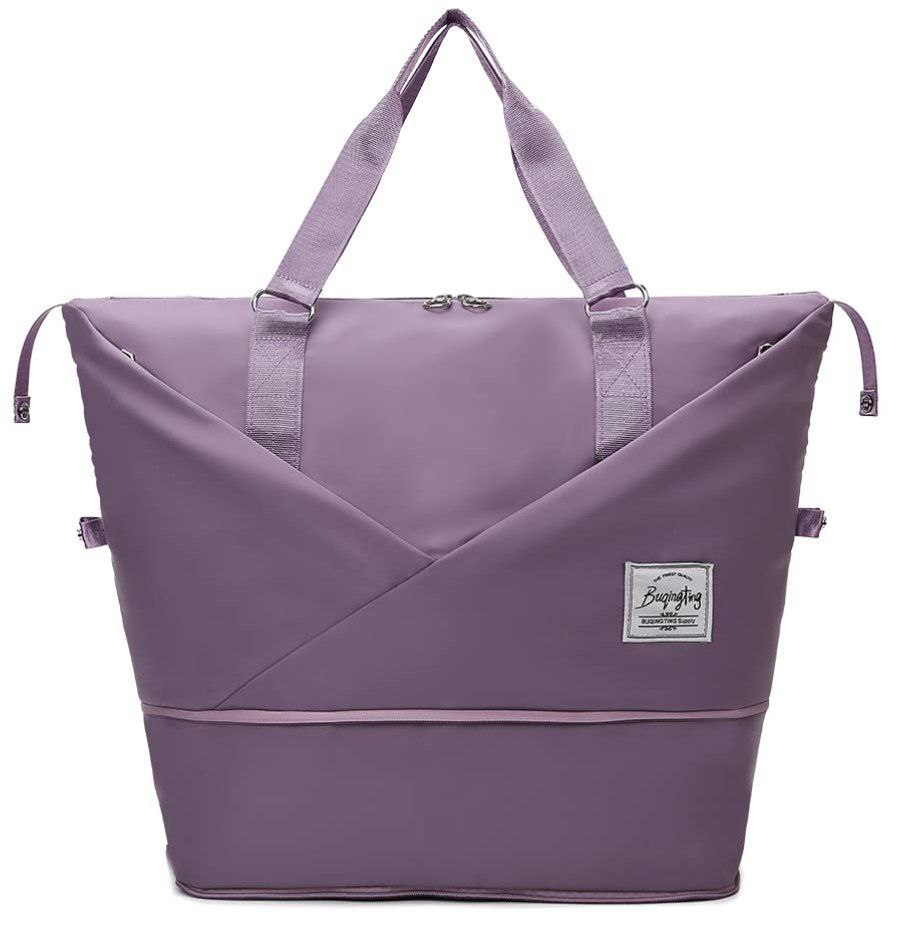 Sac de voyage pliable de grande capacité حقيبة سفر قابلة للطي بسعة كبيرة، حقيبة سفر خفيفة الوزن مقاومة للماء