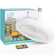 مروحة سقف مزودة بإضاءة مدمجة وجهاز تحكم عن بعد30W Ventilateur de plafond avec lumière intégrée et télécommande
