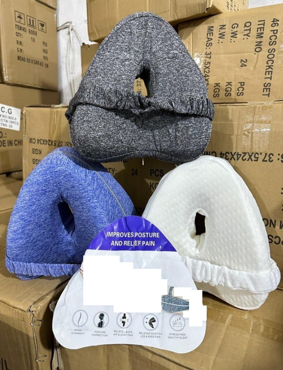 Coussin entre Genoux Ergonomique وسادة ركبة مريحة مصممة هندسيًا