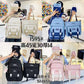 Casual backpack large capacity middle school bag