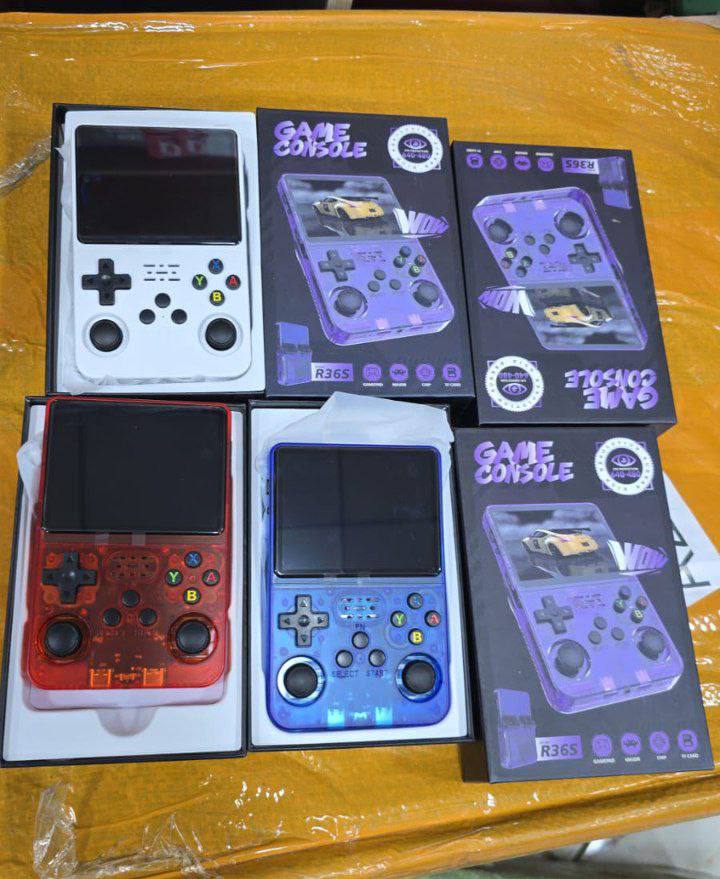 R36S Console de jeu portable avec système Linux Open Source