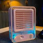 مروحة صغيرة مزودة ببخاخ رذاذ، وإضاءة ليلية LED Fan Mini ventilateur avec Brumisateur