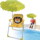 Chaise de plage pliante jaune pour enfant كرسي شاطئ أصفر قابل للطي للأطفال