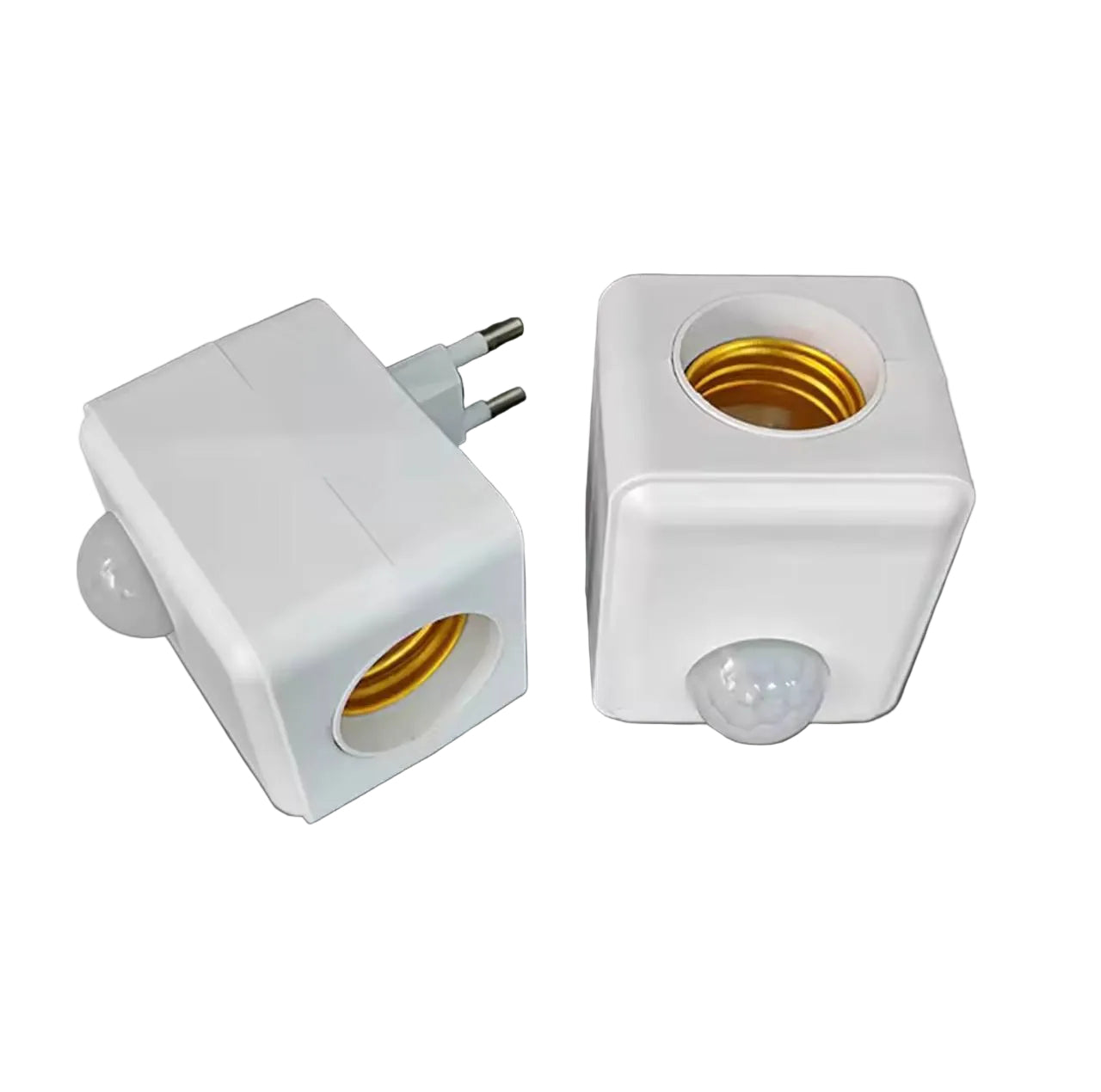 Base de lampe Led قاعدة مصباح LED E27 AC85-265V مزودة بمستشعر حركة PIR، وحامل مصباح يعمل بالاستشعار البشري، ومحول مقبس، ومحول قابل للتعديل