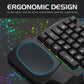 لوحة مفاتيح ألعاب بيد واحدة VENCOR K601 RGB Clavier Gaming Monomains