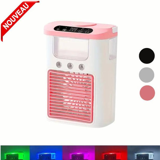 Mini climatiseur Air cooler Fan Ventilateur de refroidissement d'air مروحة تبريد الهواء