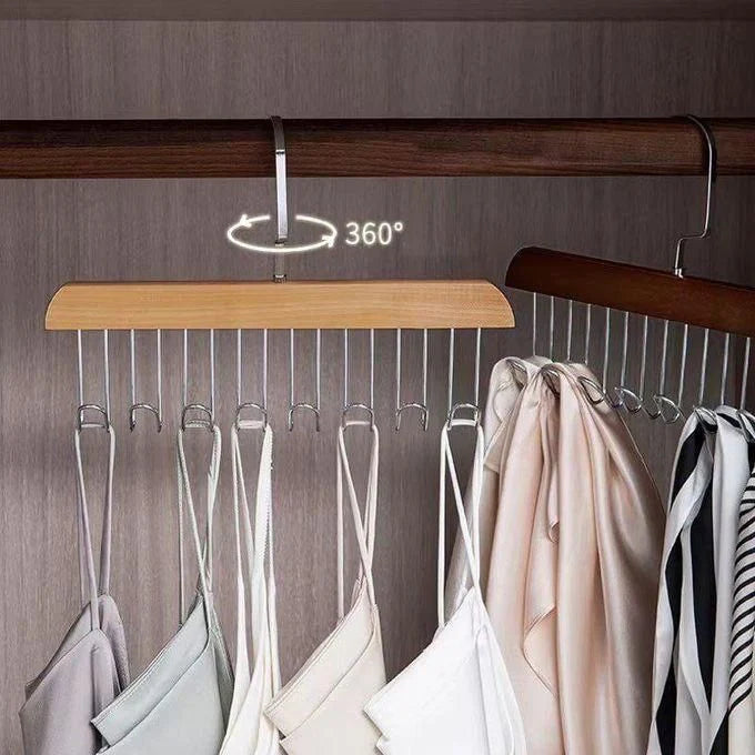 10 علاقات متعددة لتوفير المساحة للملابس والإكسسوارات 10 Cintre Multiple Économiseur d'Espace pour Vêtements et Accessoires