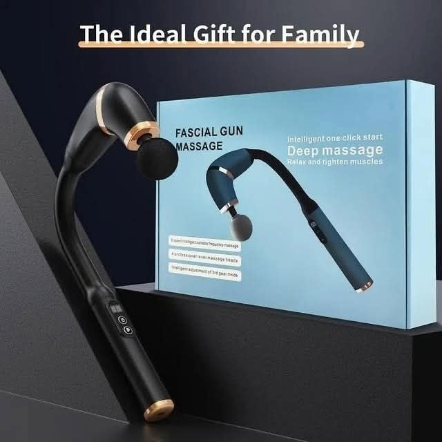 مسدس تدليك الوجه الكهربائي Fascial Gun Massage  Pistolet de massage électrique Facial de massage