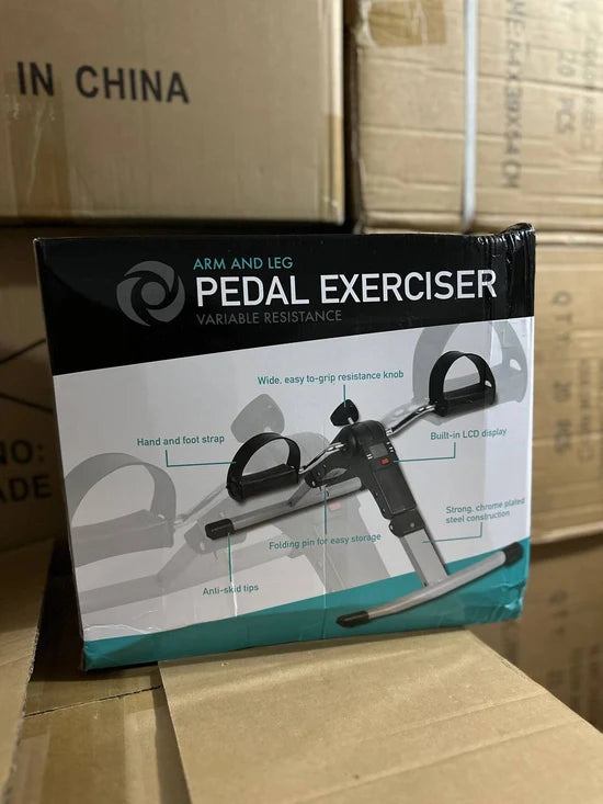 دراجة تدريب وترويض، تنشيط الدورة الدموية Arm and leg Pedal exerciser Pédalier pour bras et jambes