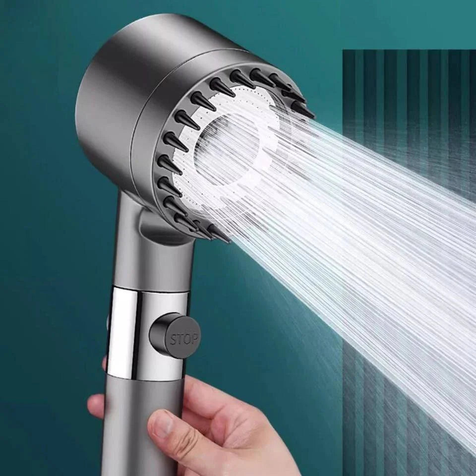 رشاش الحمام بالمشط سيليكون Pommeau de douche haute pression 3 modes