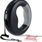 RETRACTABLE DOG LEASH Laisse à chien rétractable avec lampe LED طوق كلاب قابل للسحب مزود بإضاءة LED
