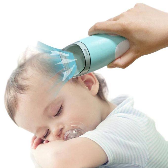 ماكينة حلاقة شعر الأطفال الكهربائية المزودة بنظام شفط تلقائي Tondeuse à cheveux électrique pour bébé avec aspiration