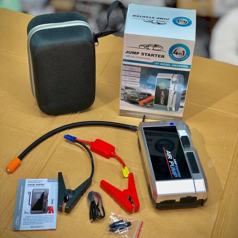 جهاز تشغيل السيارة المحمول Portable Car Jump starter Démarreur de batterie portable pour voiture