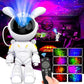 Projecteur d'étoiles, Projecteur de lumières galactiques lapin astronaute amusant جهاز عرض النجوم، جهاز عرض أضواء المجرة على شكل أرنب مضحك لرائد فضاء