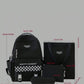 Sac dos scolaire 4pcs
