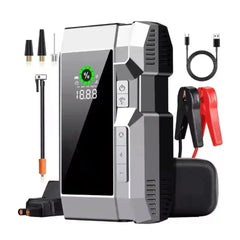 جهاز تشغيل السيارة وضاغط هواء Booster de démarrage et compresseur d'air 4-en-1