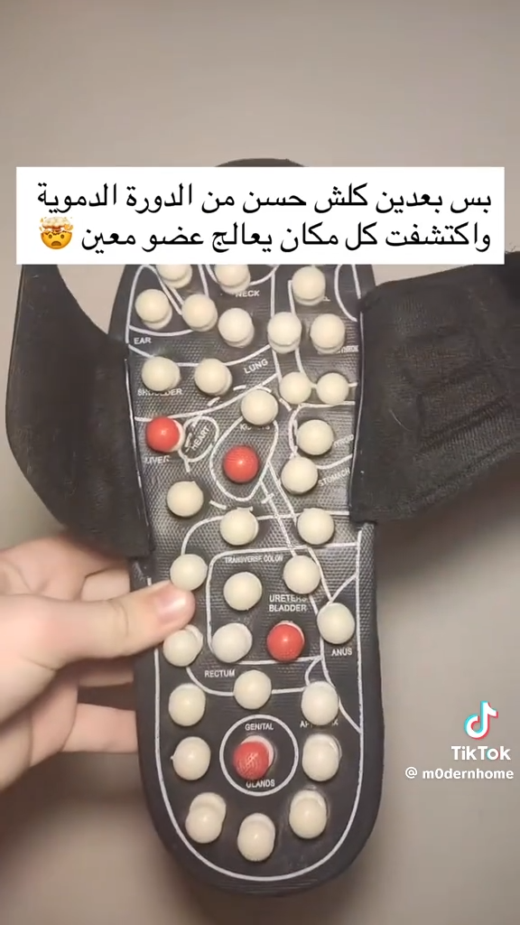 خف تدليك القدمين بالضغط الإبري Chaussons de massage par acupression et réflexologie plantaire pour hommes et femmes