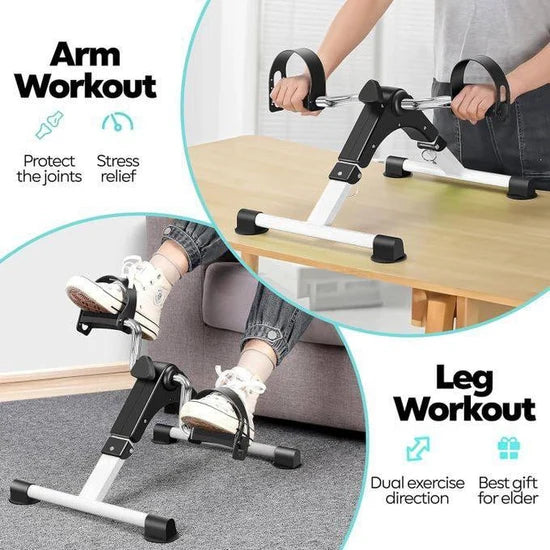 دراجة تدريب وترويض، تنشيط الدورة الدموية Arm and leg Pedal exerciser Pédalier pour bras et jambes