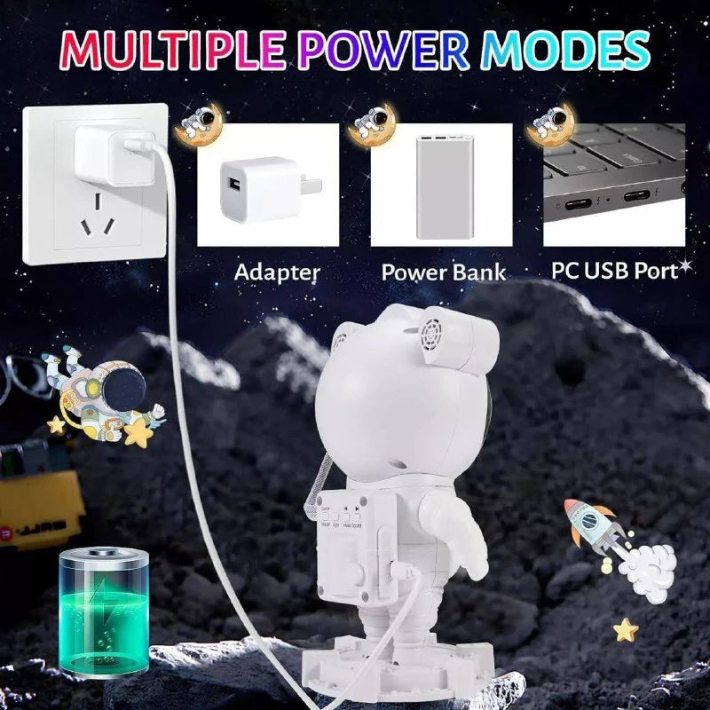 جهاز عرض رواد الفضاء، مصباح سماء مرصعة بالنجوم Projecteur Astronaute Lampe Ciel Étoilé