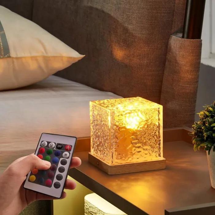 USB Dynamic water pattern light مصباح إضاءة بنمط مائي
