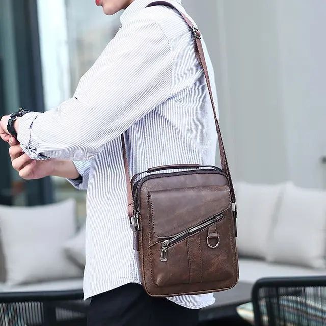 Sac à main pour homme Sacoche حقيبة يد رجالية