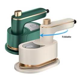 مصلوح مكواة سفر صغيرة، مكواة بخار يدوية مع خزان مياه، آلة كي Electric iron