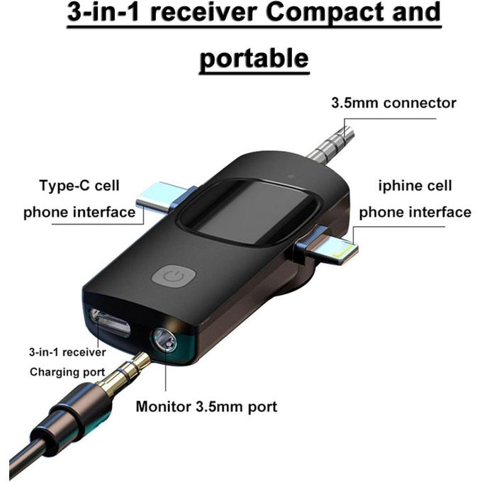 Wireless Microphone F11-2 Microphone sans fil ميكروفون لاسلكي