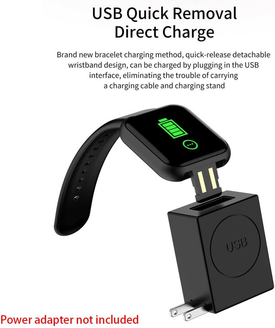 ساعة ذكية للرجال والنساء متصلة بالبلوتوث، موسيقى، معدل ضربات القلب، سوار رياضي للياقة البدنية، مراقبة النوم، ساعة ذكية Y68 D20